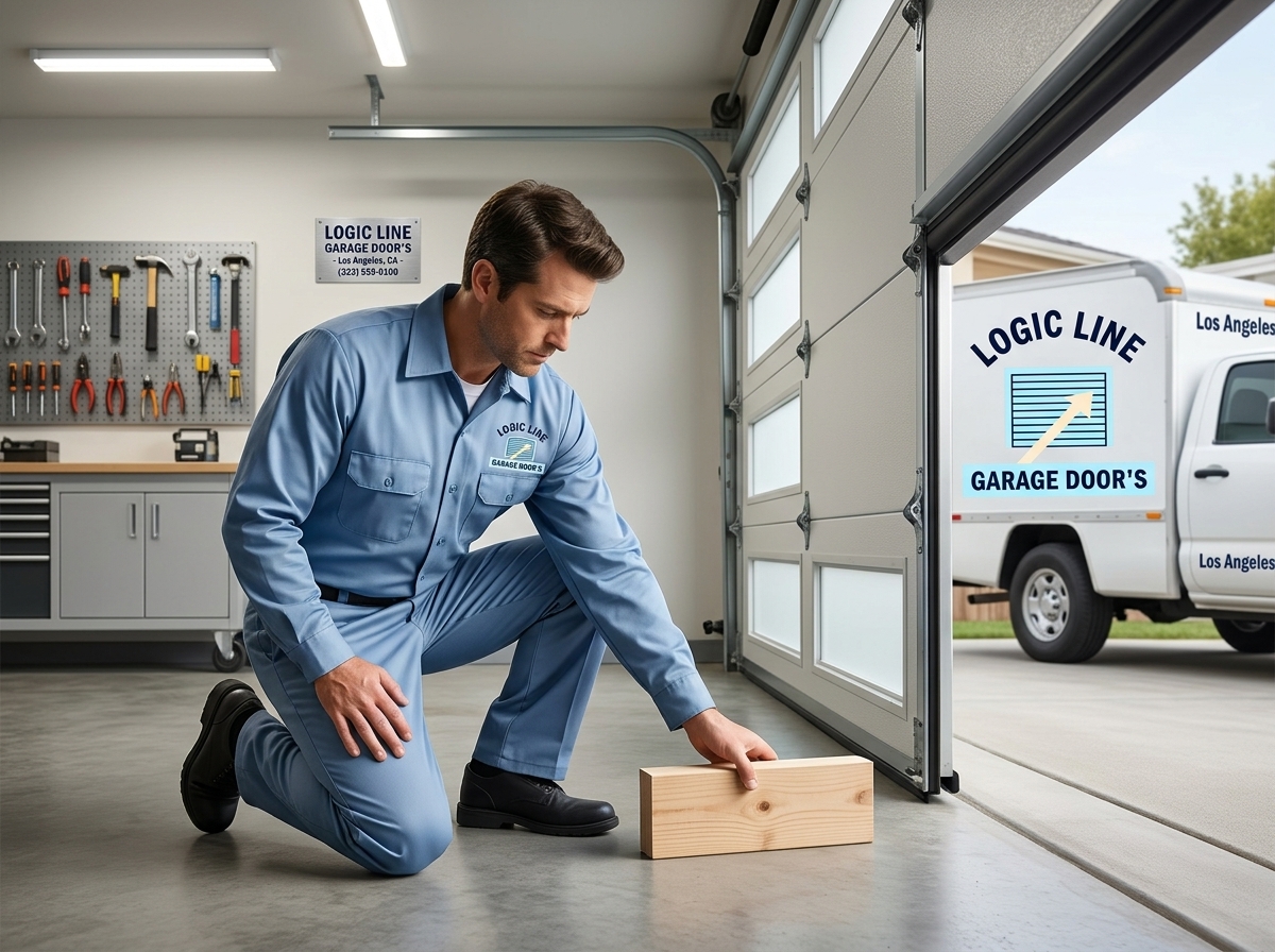 Garage Door Safety Check in Los Angeles